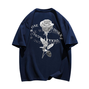 Simple Loose Rose T-Shirt