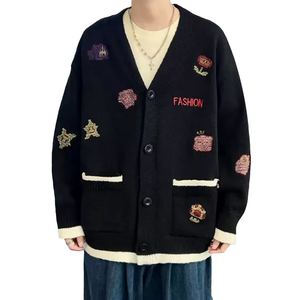 Japanese Retro Embroidery Sweater