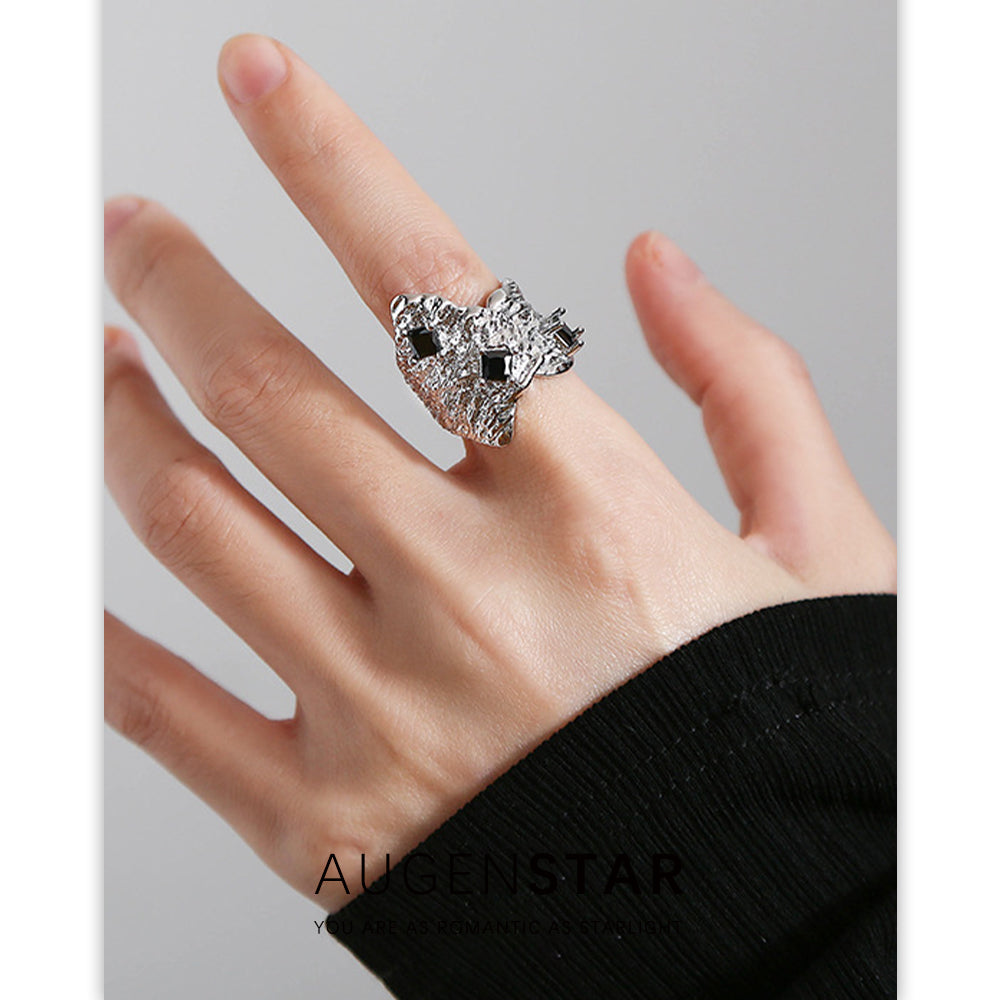 ASR | American Black Crystal Ring