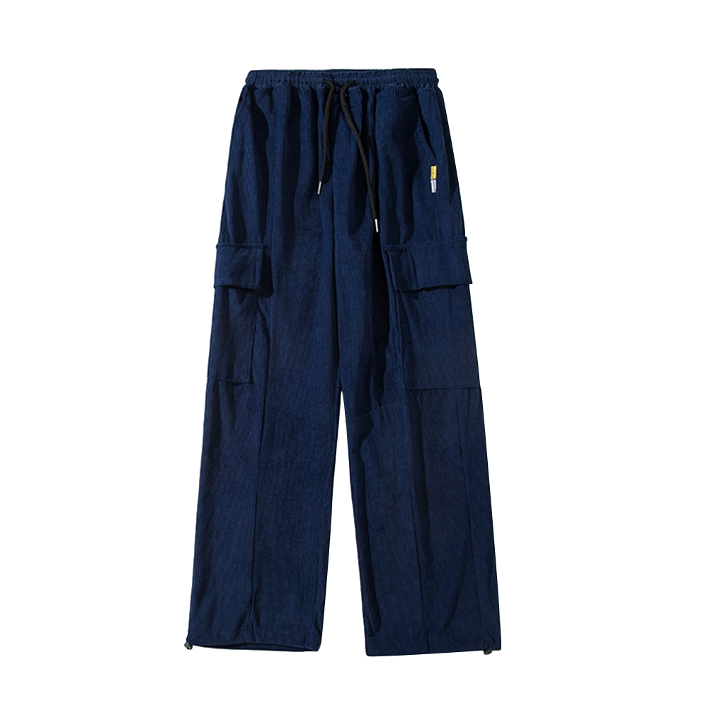Japanese Thickened Corduroy Loose Sweatpants