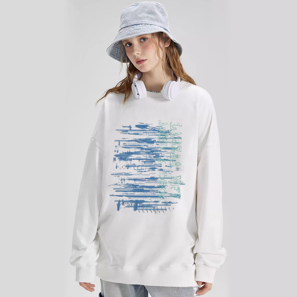 Hip Hop Color Graffiti Sweatshirt
