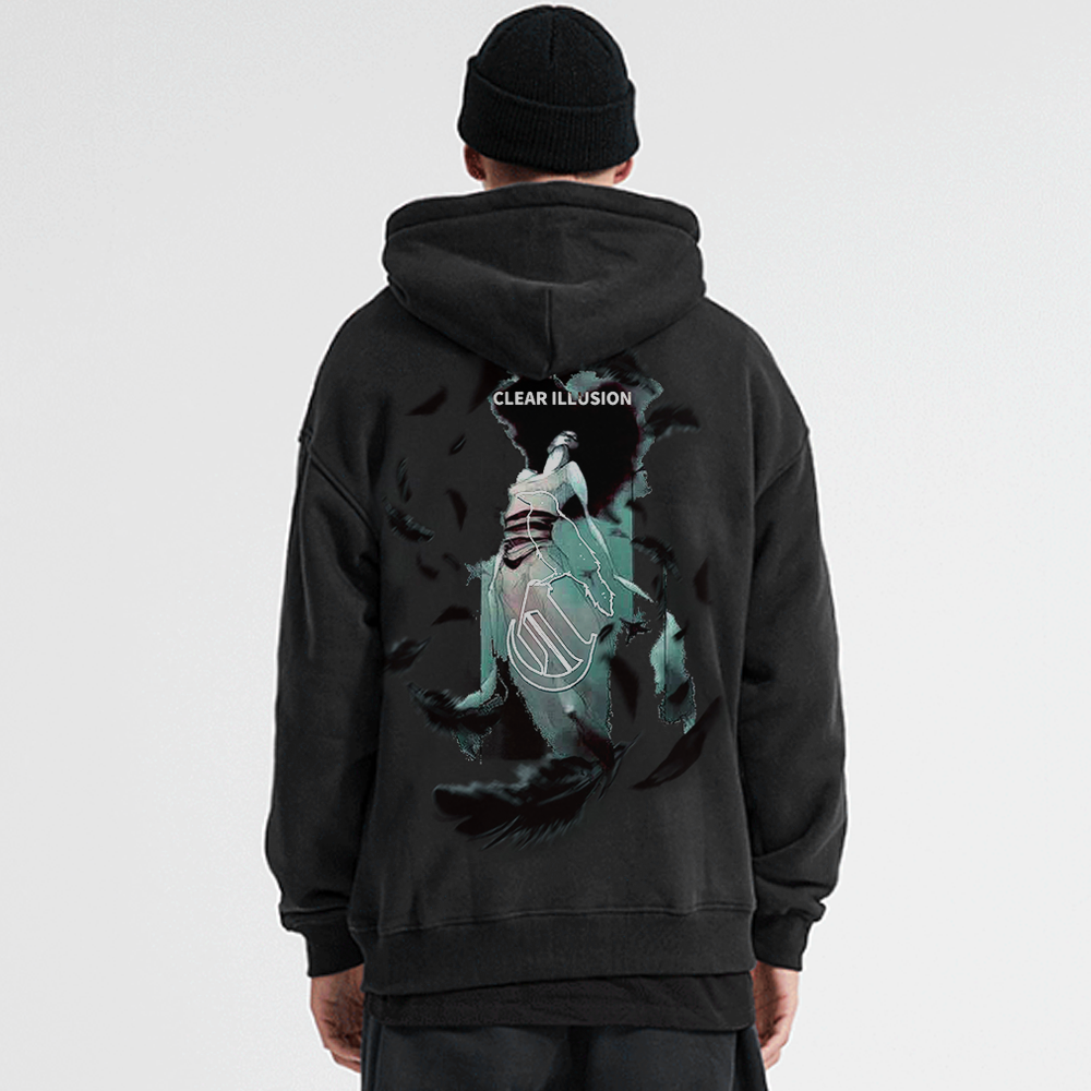 CI | Painful Man Printed Hoodie