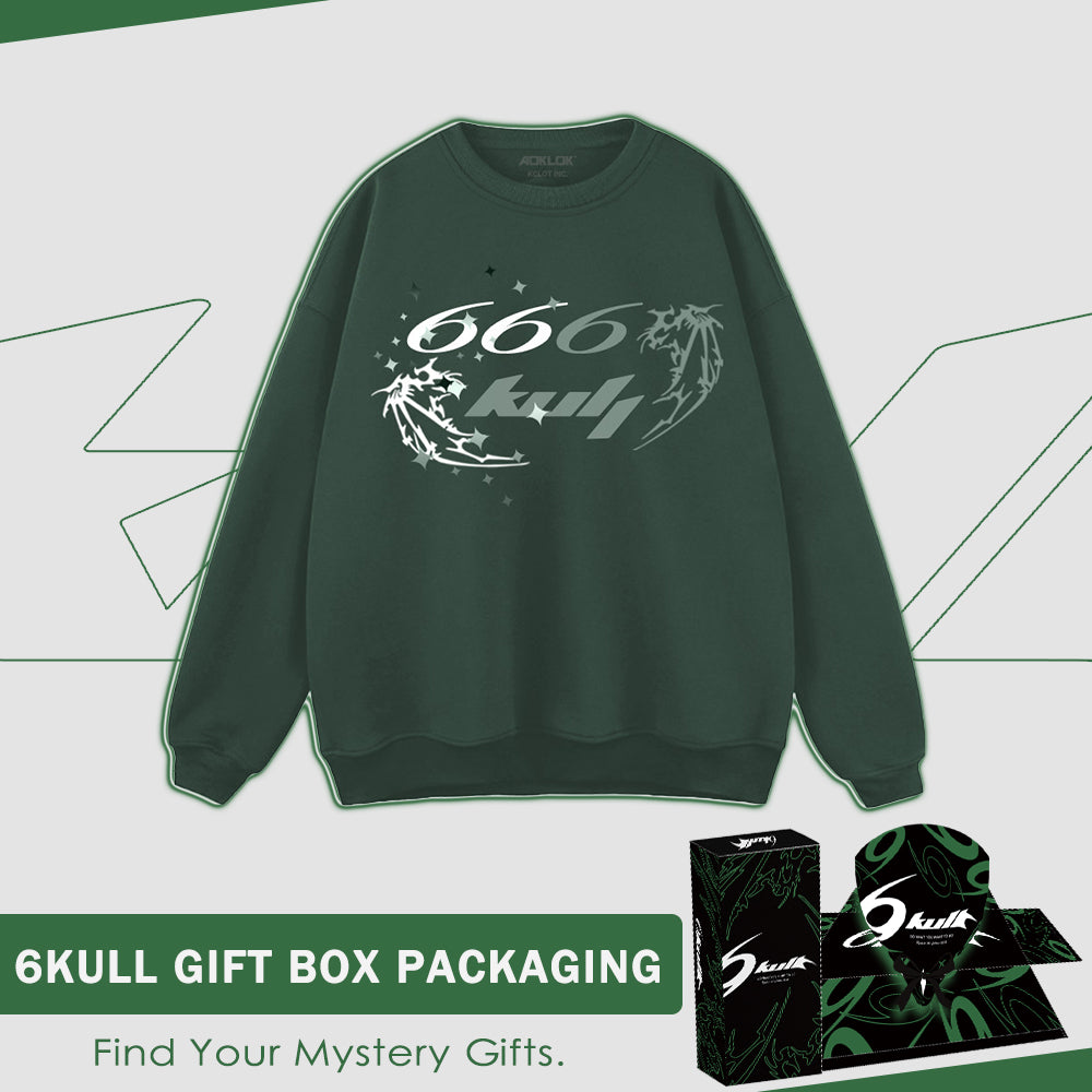 6Kull Classic Wing Graphic Sweatshirt
