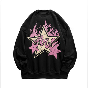 High Street Flame Star Sweatshirt