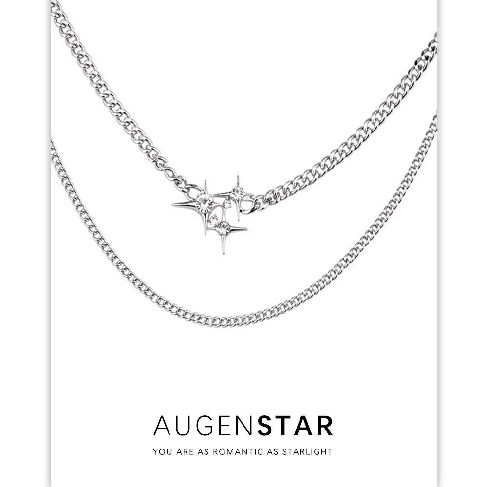 ASR | Urban Double Star Necklace