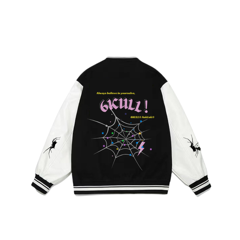 ⚡AG Spider Varsity Baseball Jacket