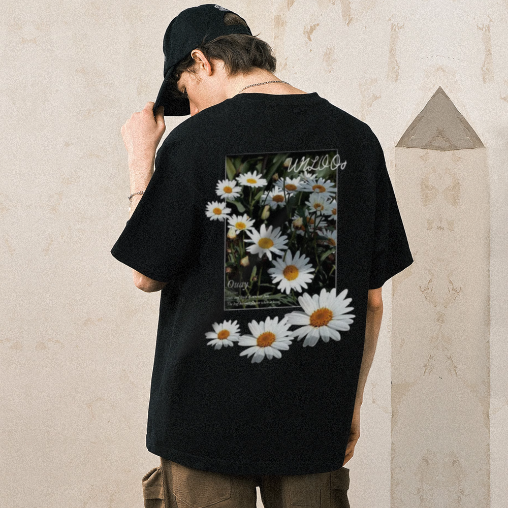 Casual Simple Daisy T-Shirt