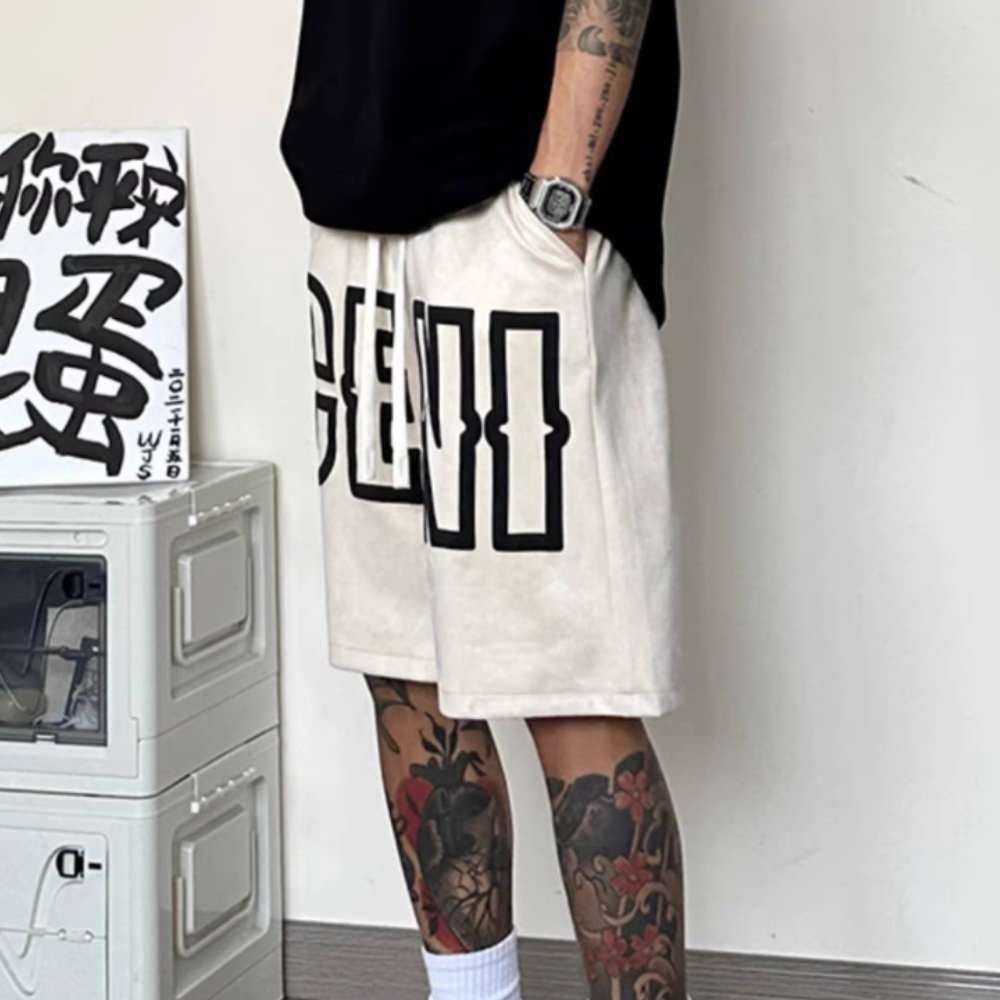 Street Foam Alphabet Shorts