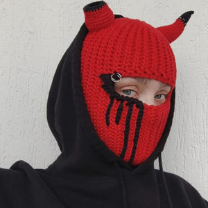 Fun Halloween Knitted Hat