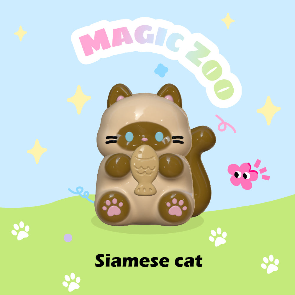 RuaRuaRainbow Cat Mystery Box Squeezing Toy