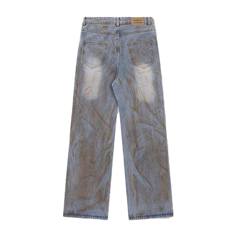 DF | High Street Retro Graffiti Jeans