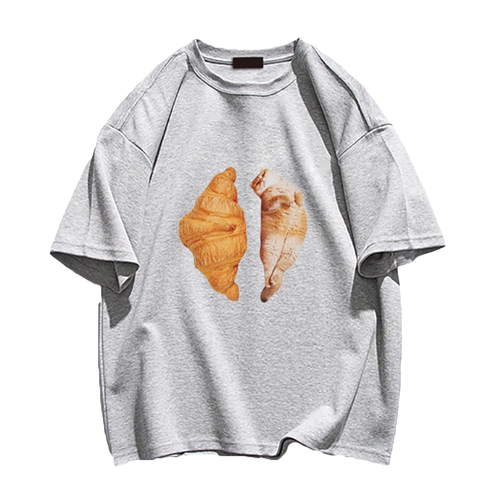 Croissant Cat T-Shirt