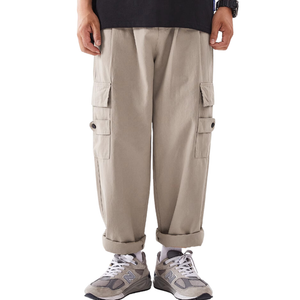 Classic All-Match Straight-Leg Cargo Pants