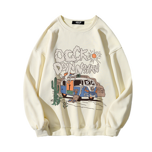 Vintage Cartoon Bus Sweatshirt