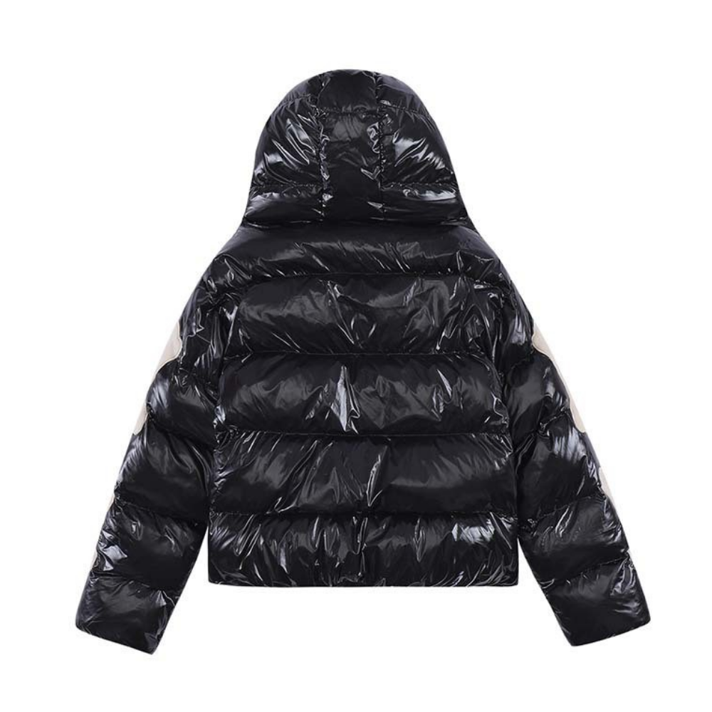 Dark Flocking Embroidery Skeleton Coat