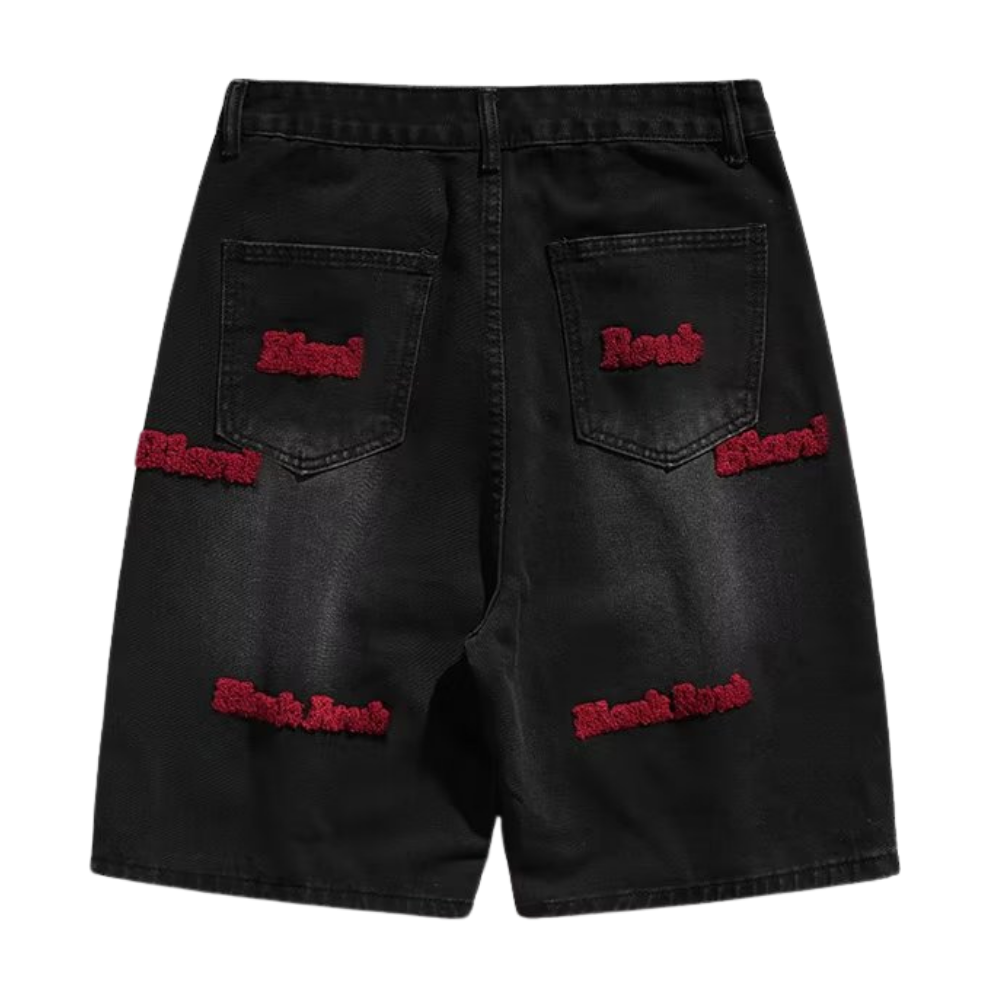 Towel Embroidered Monogram Shorts
