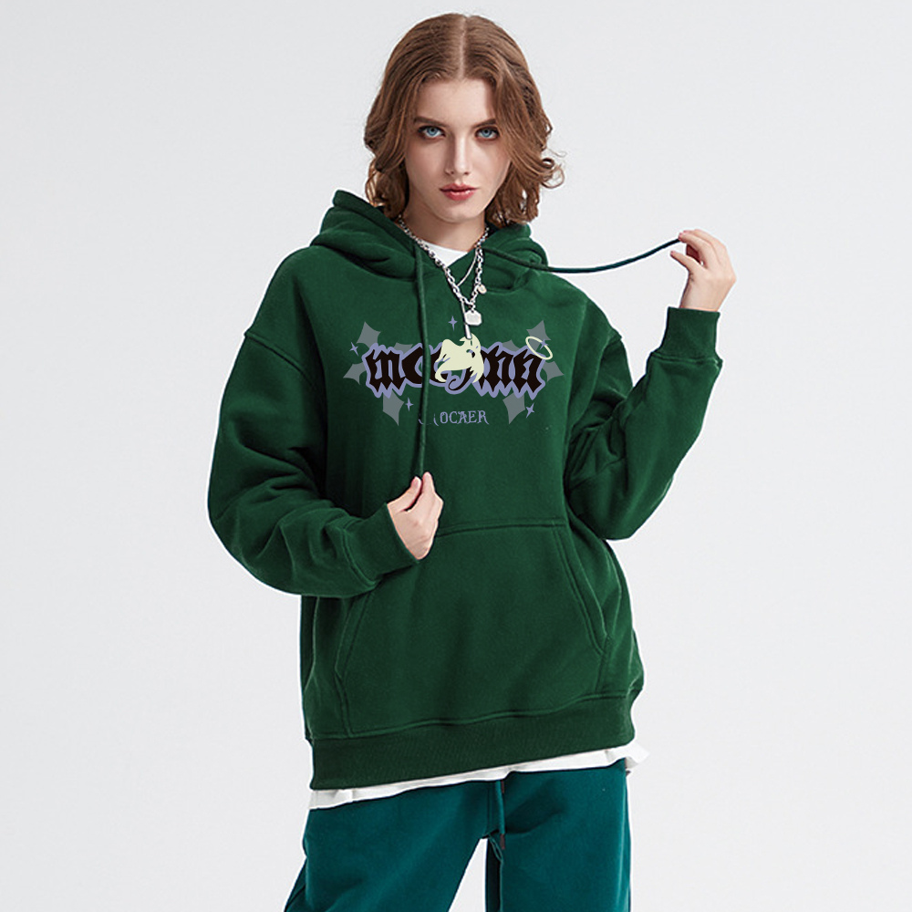 American Dark Cross Ghost Print Hoodie