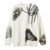 Distressed Digital Chain Print Sweater