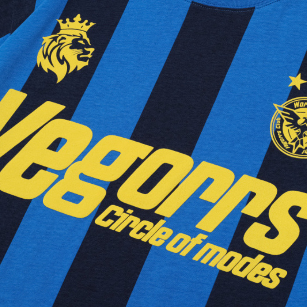 Retro Striped Contrast Color T-Shirt