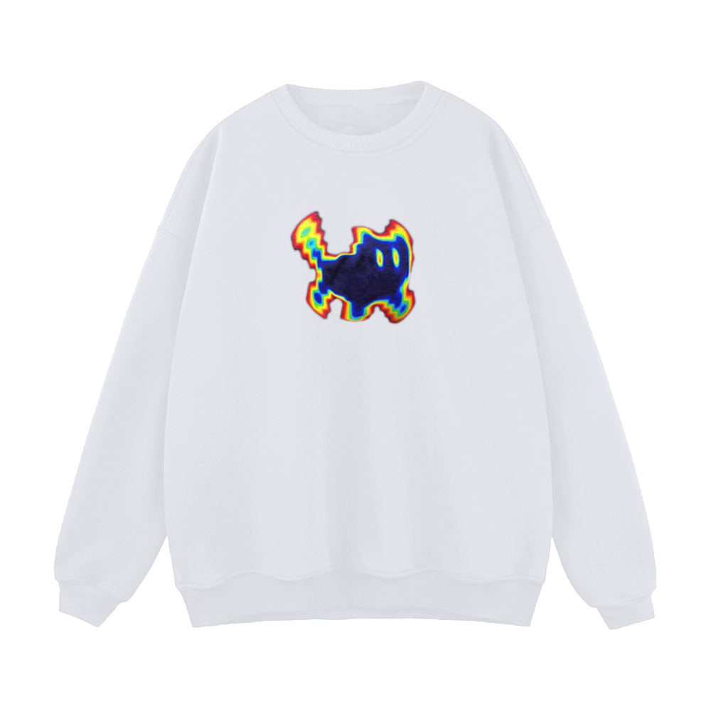 Multicolored Gradient Kitten Sweatshirt
