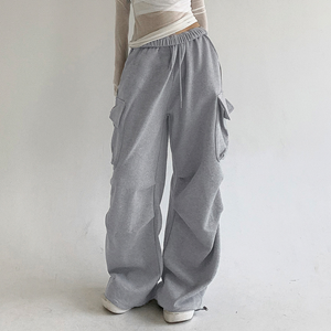 Women's Loose Pleated Sweatpants