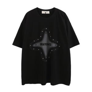 Loose Star Patch T-shirt