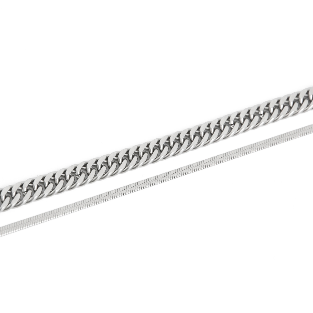 Double Snake Necklace