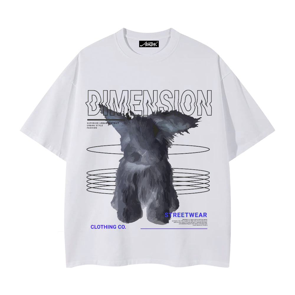 Plush Bunny Print T-shirt