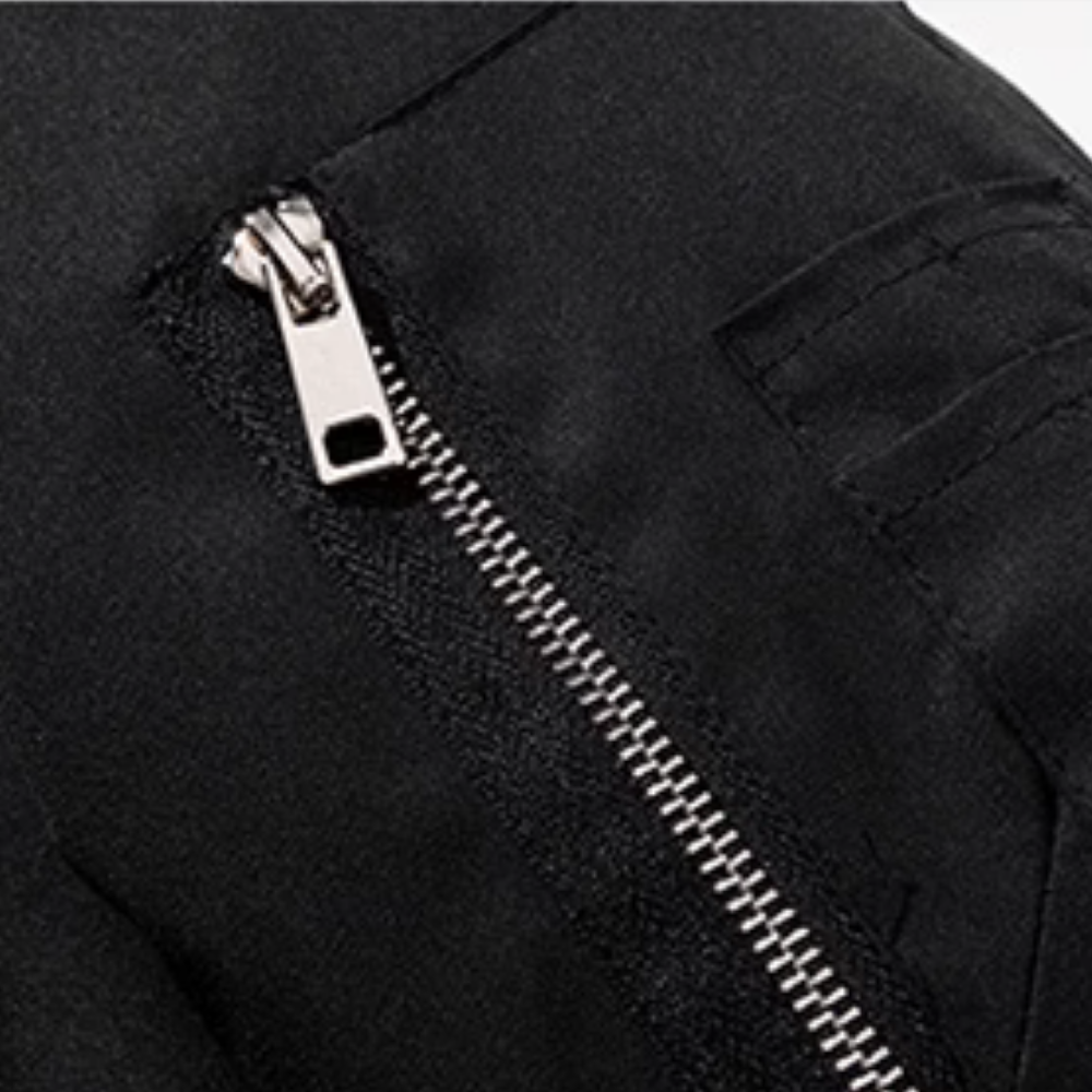 Spider Embroidered Bomber Jacket