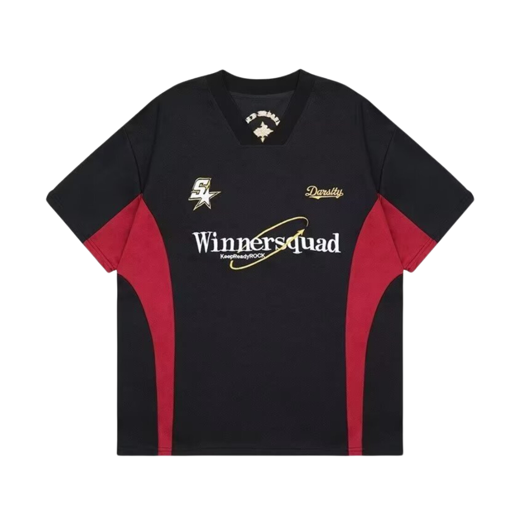 High Street Patchwork Embroidery T-shirt