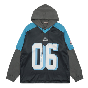 Sports Double Layer Mesh Hoodie