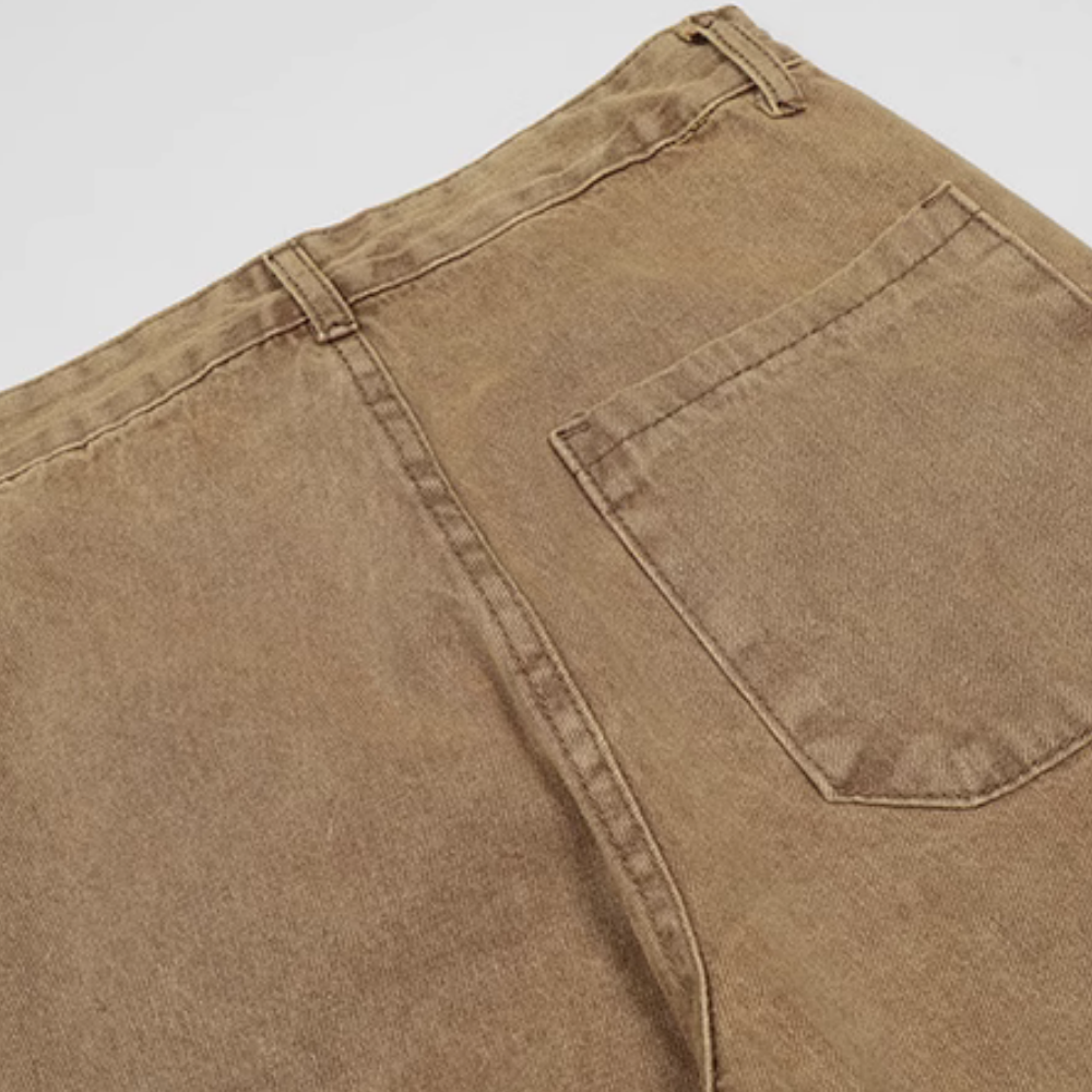 High Street Heavy Embroidered Jeans