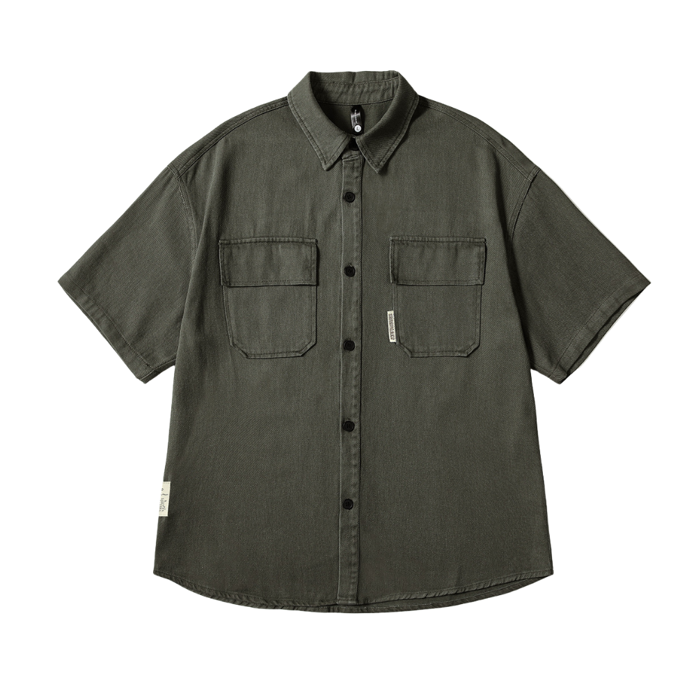 Retro Washed Work Shirt