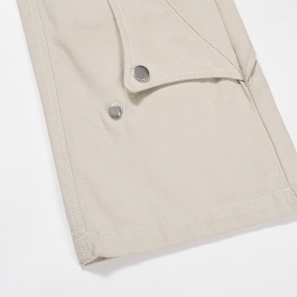 Street Panel Plain Regular Pants