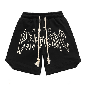 Classic Solid Alphabet Track Shorts