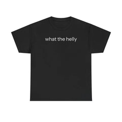 Unseen Echoes What the Helly Tee Details