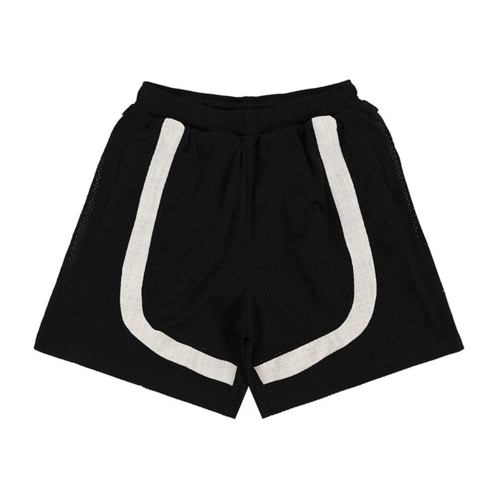 Street Patchwork Shorts