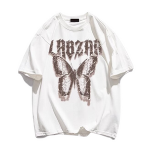 High Street Butterfly Letter T-shirt