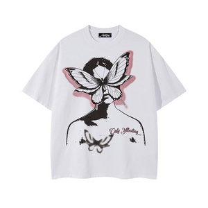 Urban Butterfly Girl T-shirt