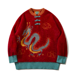 Chinese Style Dragon Sweater