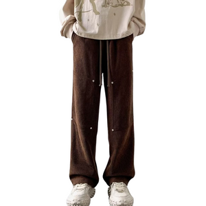 Solid Corduroy Sweatpants