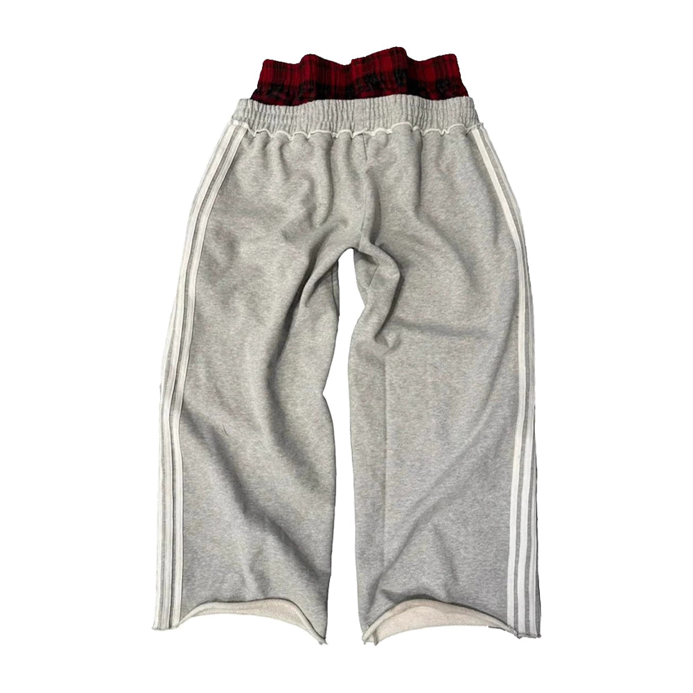 Retro Double Waist Sweatpants