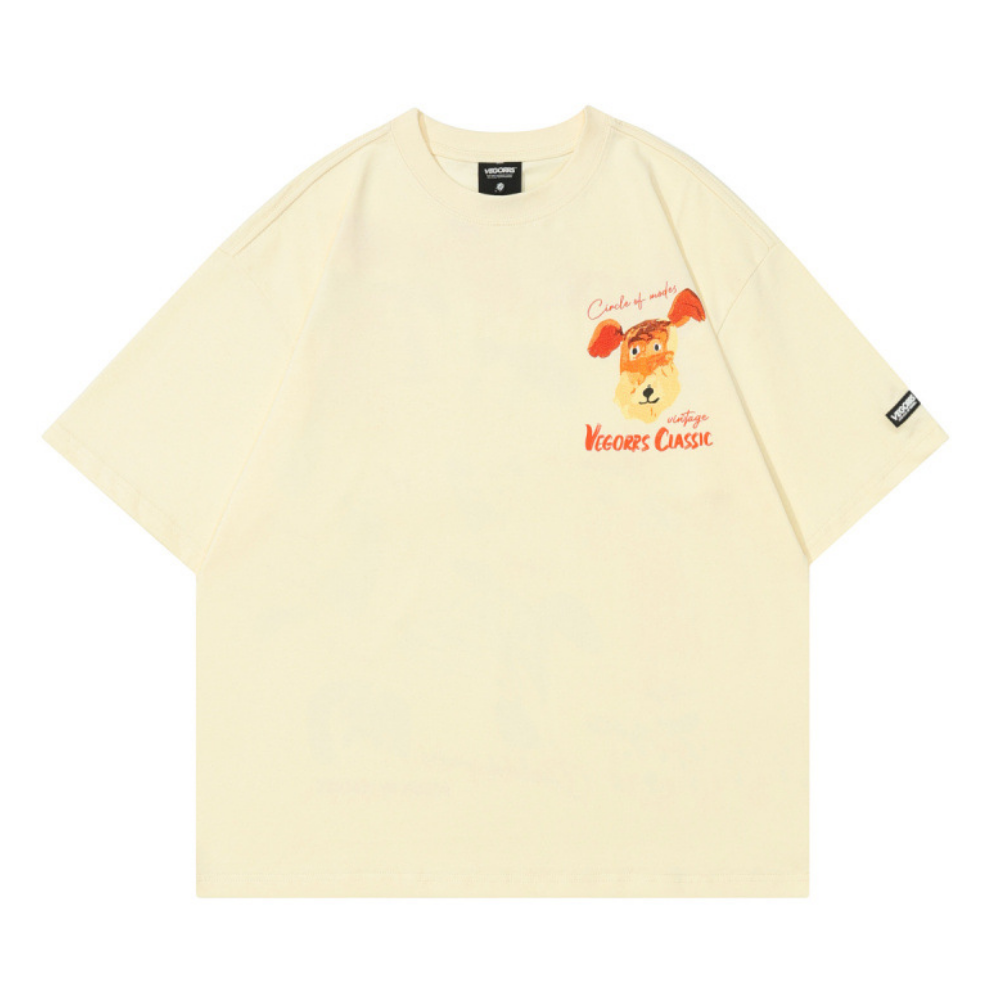 Oil Painting Pet Dog T-Shirt