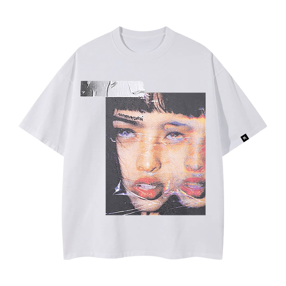 AokLok Weakness Graphic Cotton T-shirt