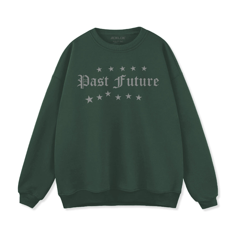 Past Future | retro high street element print Sweatshirt