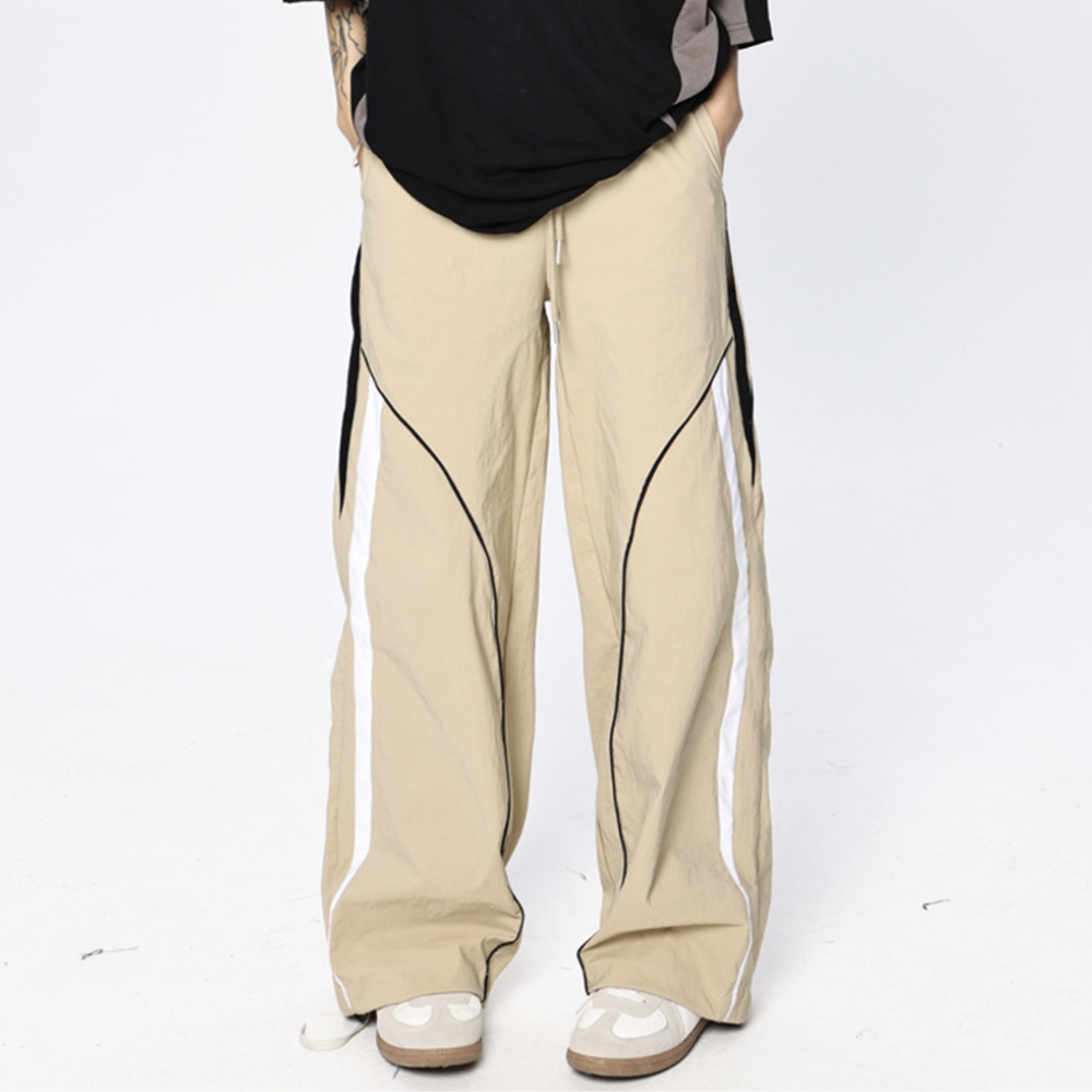 Casual Functional Wide-leg Sweatpants