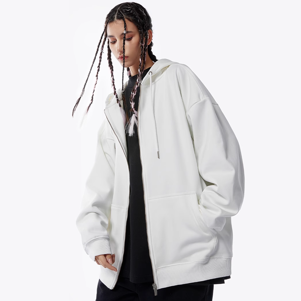 Premium Zipper Organic Hoodies