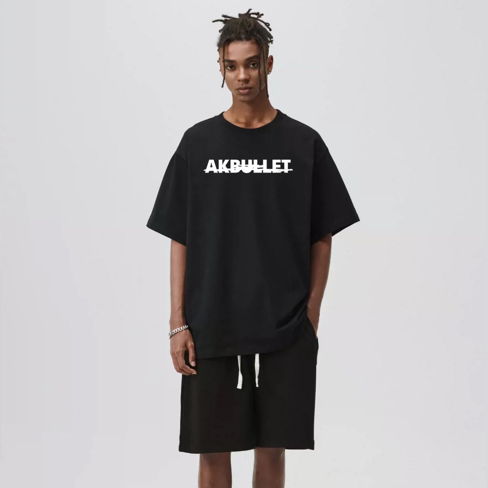 Casual Graffiti Letter T-shirt