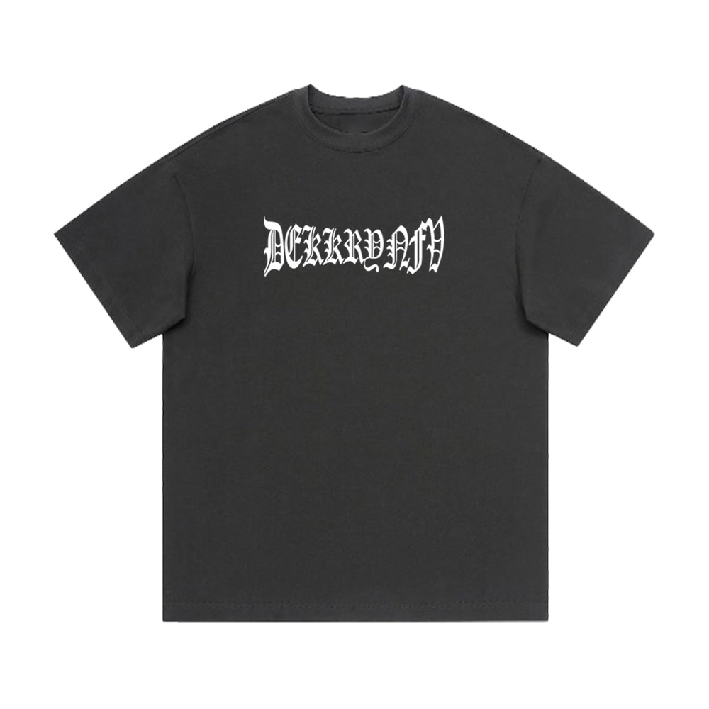 Crush Skull | Fingerprint Skeleton Print T-shirt