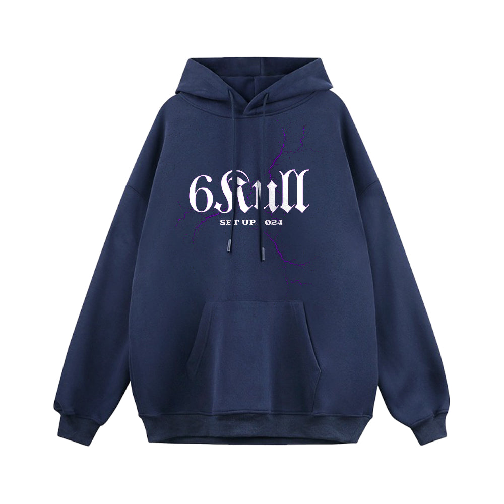 6Kull Cross Skull Ceremony Hoodie